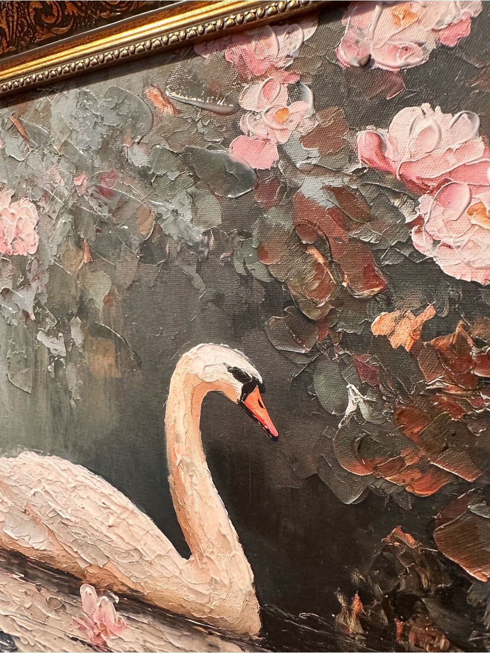15x15” Swan lake art - Picture 11 of 16